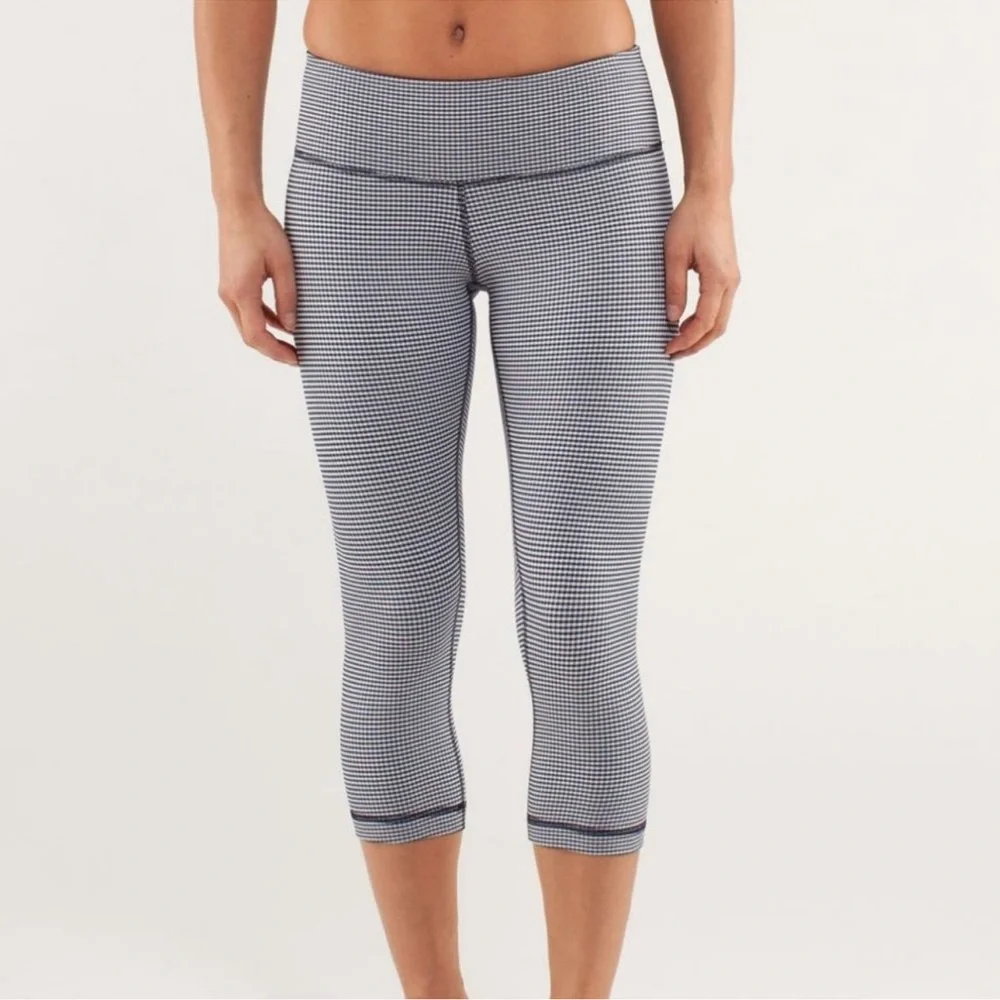 LULULEMON Wunder Under crop leggings